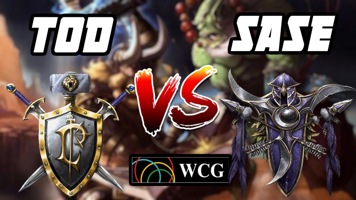 Warcraft 3 Replay: ToD vs. SaSe na WCG 2007